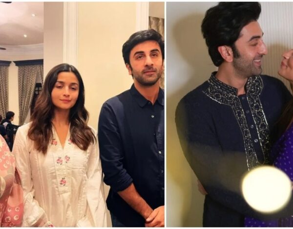 Alia Bhatt and Ranbir Kapoor meet designer Beena Kannan and pose for pic, fan says: 'It looks like wedding bells'
